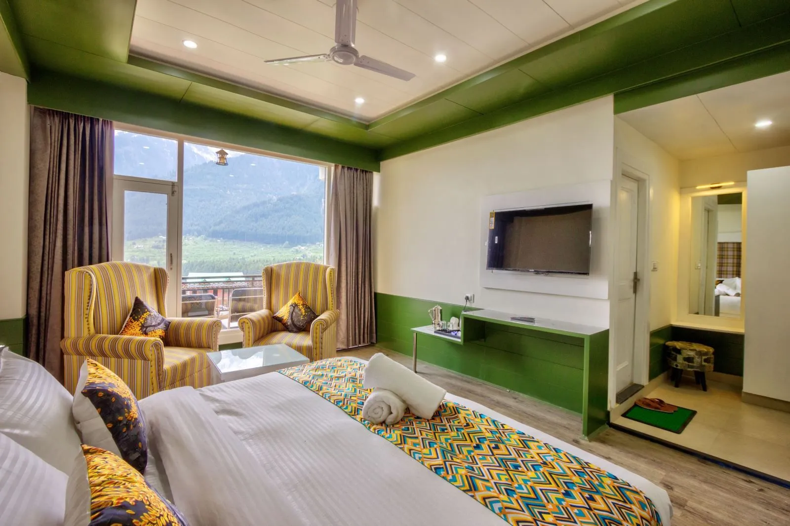 4-star hotel in manali-rio sol-family room